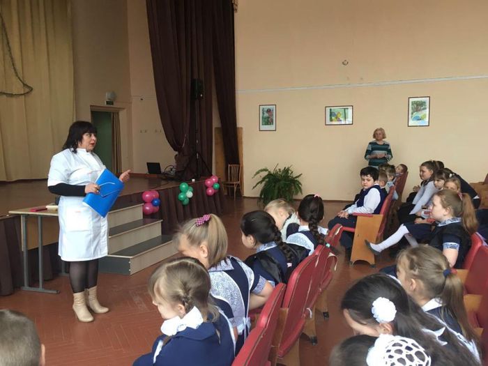 Беседы мед.работника Турбаевой И.Ю. с учащимися образовательного учреждения, направленные на здоровый образ жизни